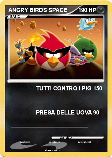 Pokemon ANGRY BIRDS SPACE