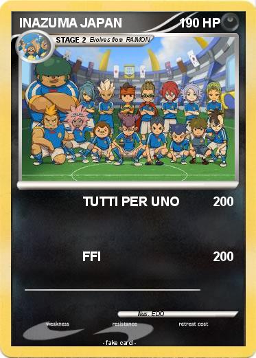 Pokemon INAZUMA JAPAN
