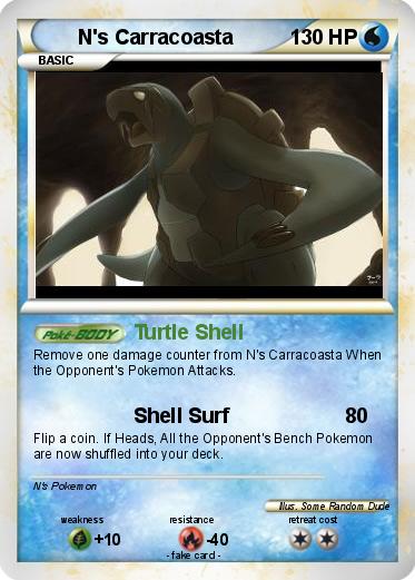 Pokemon N's Carracoasta