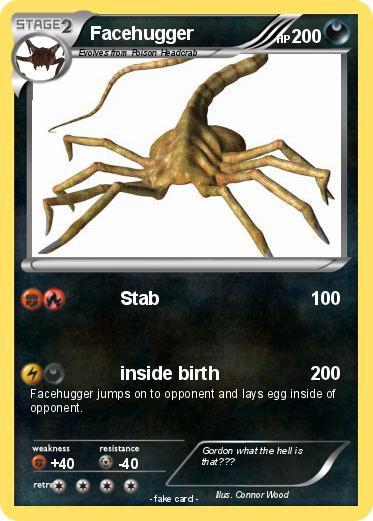 Pokemon Facehugger