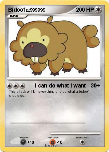 Pokemon Bidoof