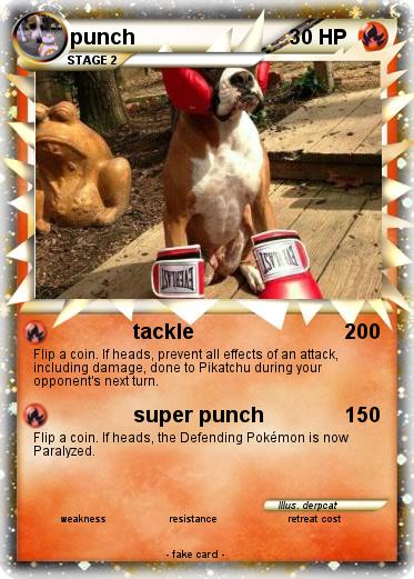 Pokemon punch