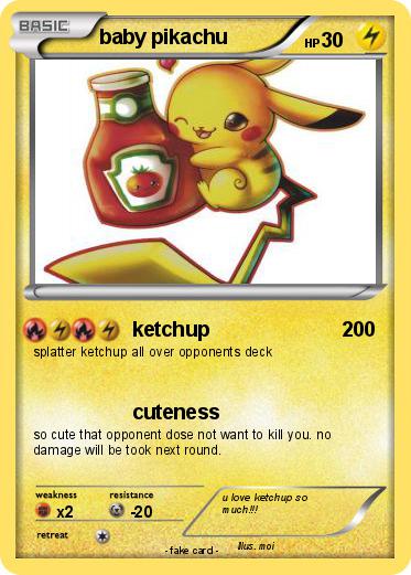 Pokemon baby pikachu