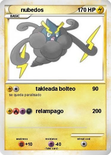 Pokemon nubedos
