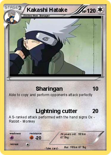 Pokemon Kakashi Hatake