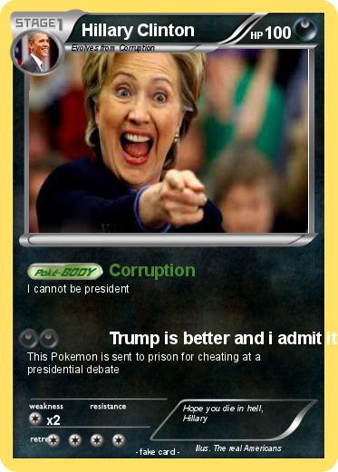 Pokemon Hillary Clinton