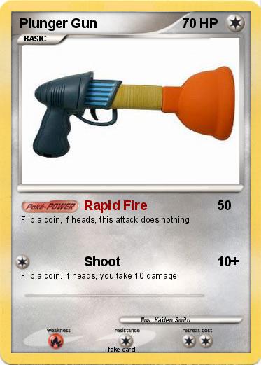 Pokemon Plunger Gun