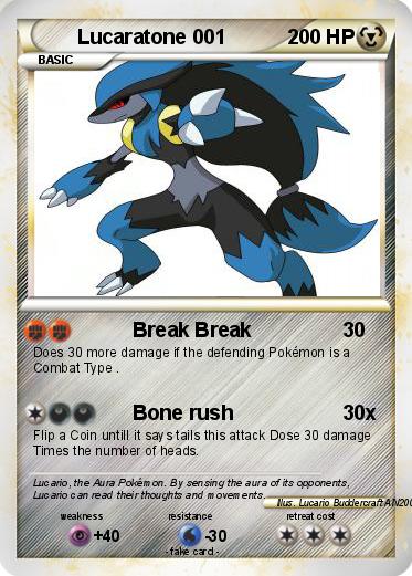 Pokemon Lucaratone 001