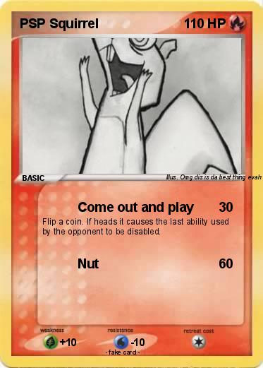 Pokemon PSP Squirrel