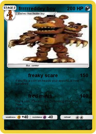 Pokemon frrrrreddey boy