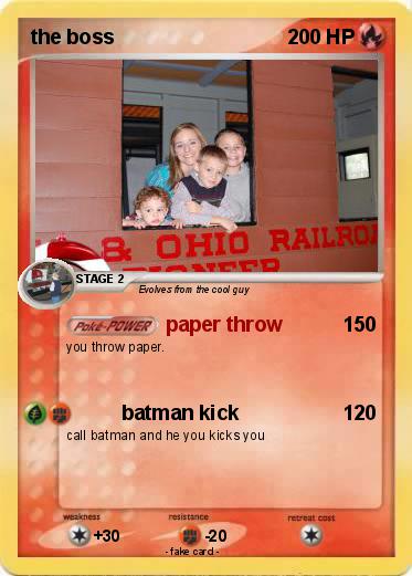 Pokemon the boss