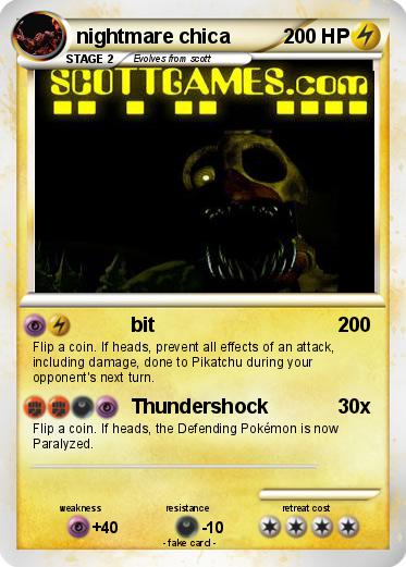 Pokemon nightmare chica