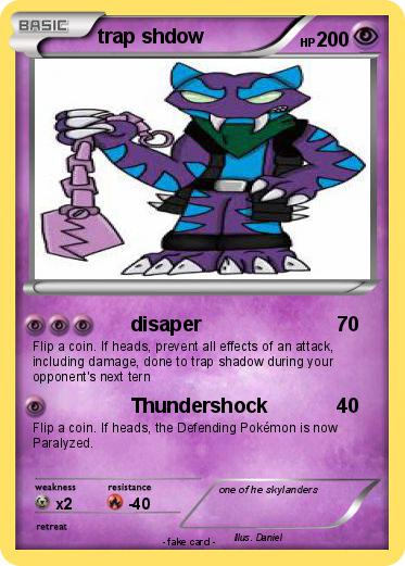 Pokemon trap shdow Pokemon trap shdow