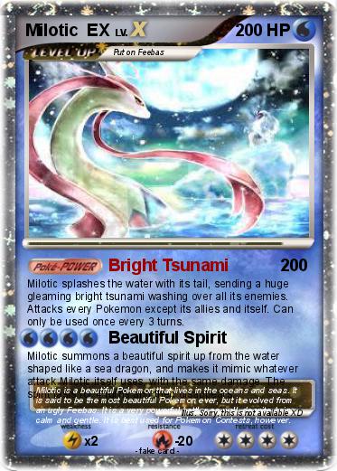 Pokemon Milotic  EX