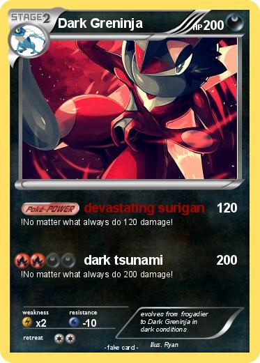 Pokemon Dark Greninja