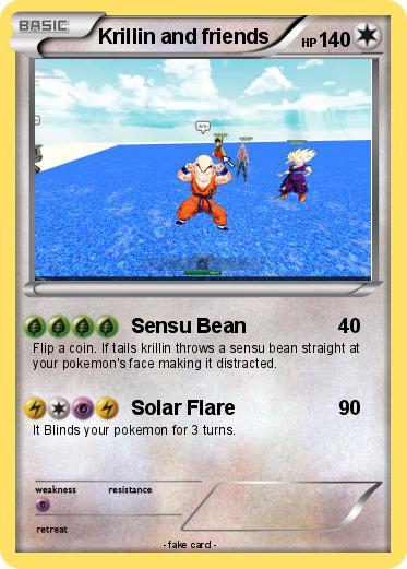 Pokemon Krillin and friends