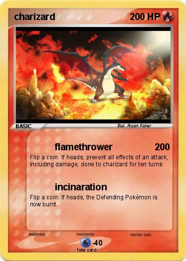 Pokemon charizard