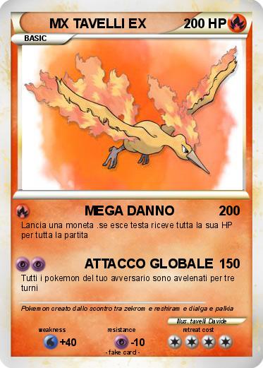 Pokemon MX TAVELLI EX