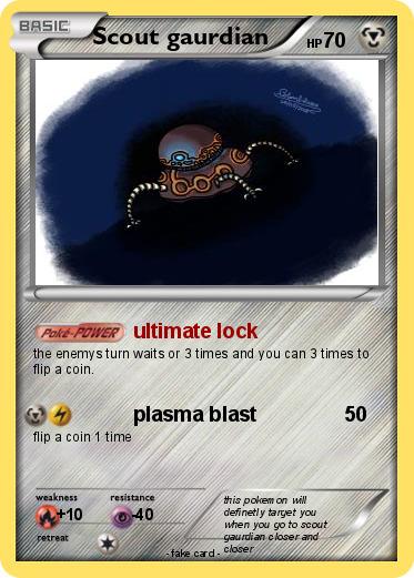 Pokemon Scout gaurdian