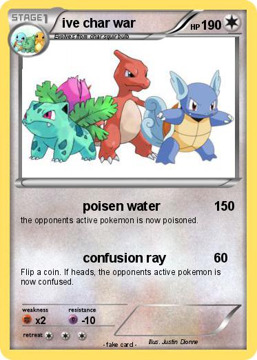 Pokemon ive char war