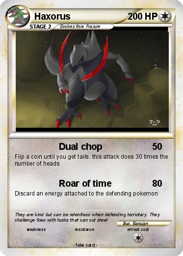 Pokemon Haxorus
