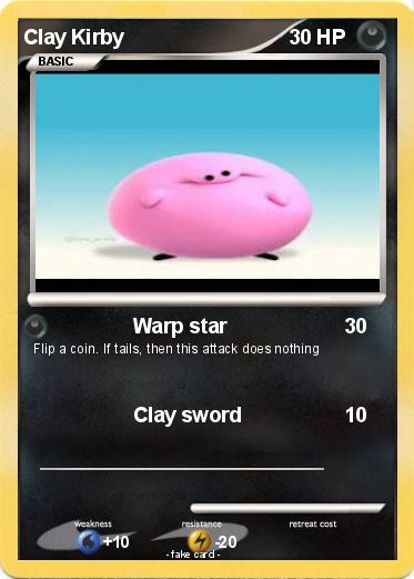Pokemon Clay Kirby