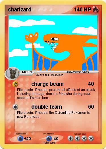 Pokemon charizard