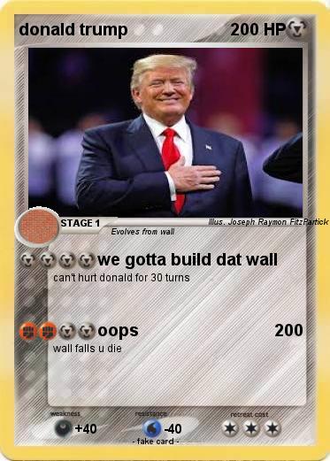Pokemon donald trump