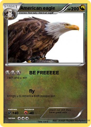 Pokemon American eagle