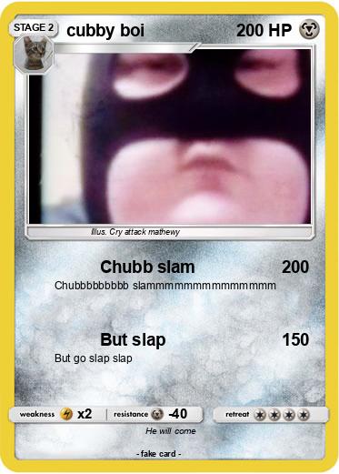 Pokemon cubby boi