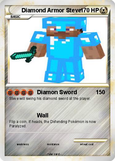 Pokemon Diamond Armor Steve