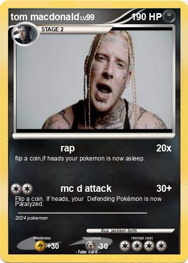 Pokemon tom macdonald