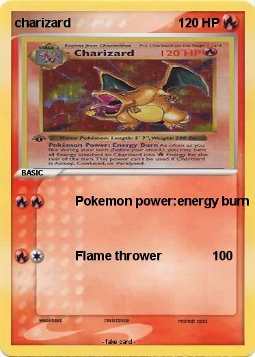 Pokemon charizard