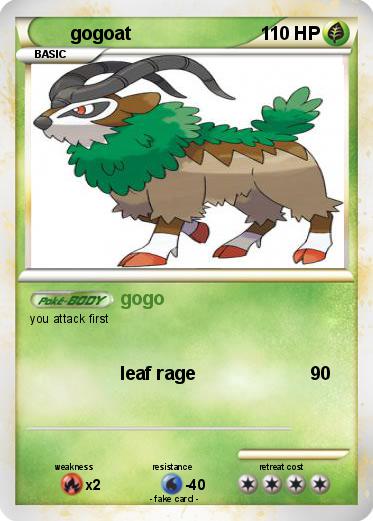 Pokemon gogoat