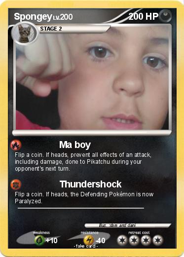Pokemon Spongey