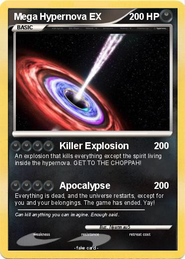 Pokemon Mega Hypernova EX