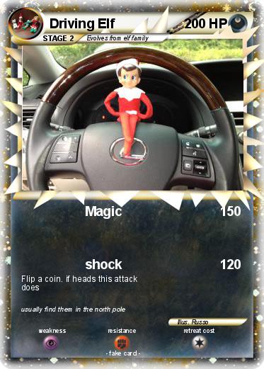 Pokemon Driving Elf