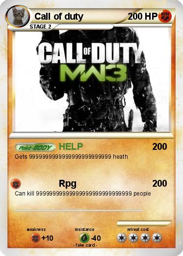 Pokemon Call of duty