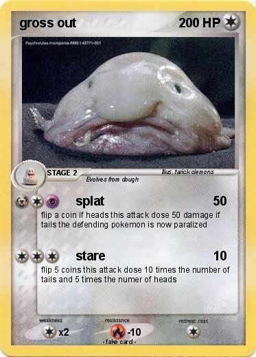 Pokemon gross out