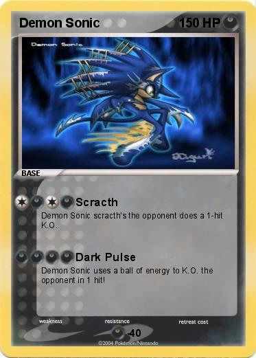 Pokemon Demon Sonic