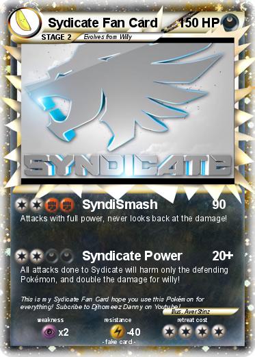 Pokemon Sydicate Fan Card