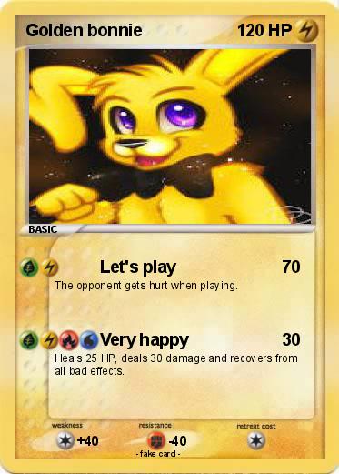 Pokemon Golden bonnie
