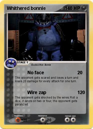 Pokemon Whithered bonnie