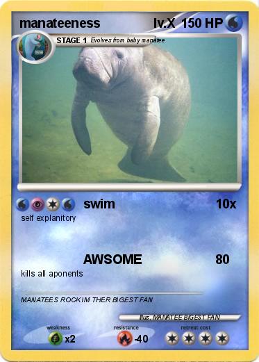 Pokemon manateeness               lv.X