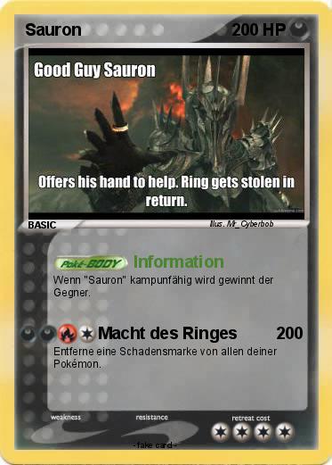 Pokemon Sauron