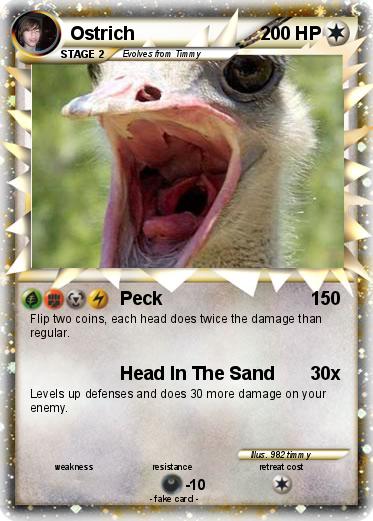 Pokemon Ostrich