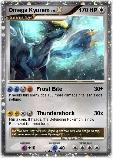 Pokemon Omega Kyurem Pokemon Omega Kyurem