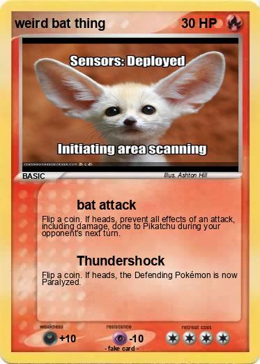 Pokemon weird bat thing