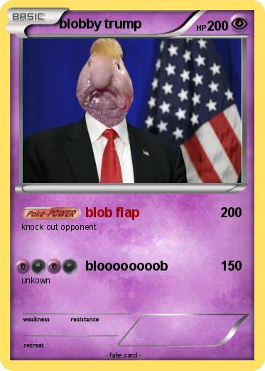 Pokemon blobby trump