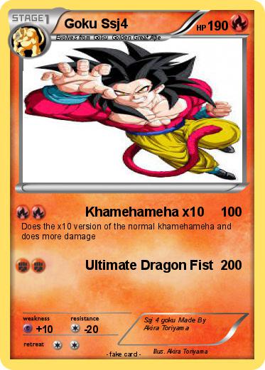 Pokemon Goku Ssj4